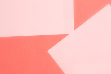 pink paper abstract geometric background