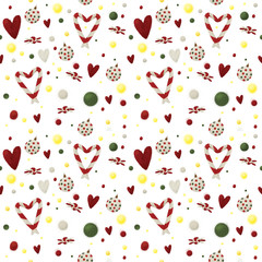 Christmas seamless pattern
