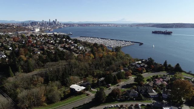 Seattle seaside port