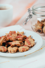 Christmas Star Ginger And Cinnamon Biscuits