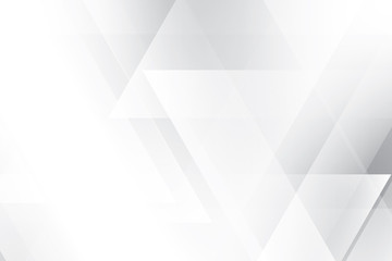 Obraz premium Abstract geometric white and gray color background. Vector, illustration. 