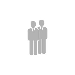 people icon vector design symbol