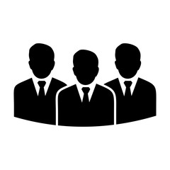 people icon vector design symbol