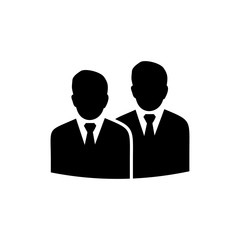 people icon vector design symbol