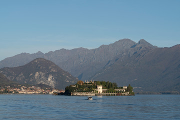Naklejka premium Isola Bella (Beautiful island), Lake Maggiore, Northern Italy
