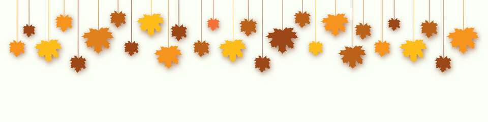 Vector autumn season background