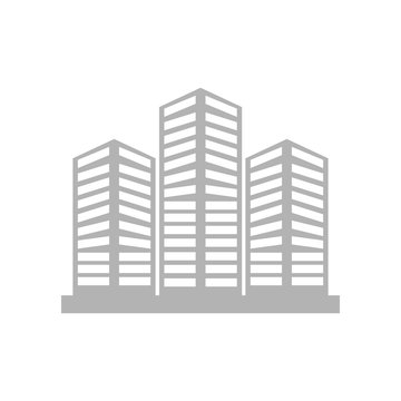 buildings icon vector design symbol