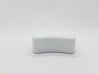 Clean Modern and Compact Shoe Polish Brush Design Packaging for Cleaning Stuff in White Isolated Background