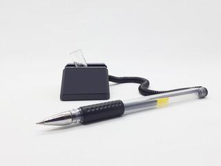 Handheld Writing Tools Pen for Business Office and School Education Supplies in White Isolated Background