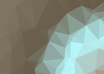 gray Color Abstract trianglify Generative Art background illustration