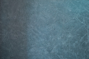 Grain blue paint wall background or texture