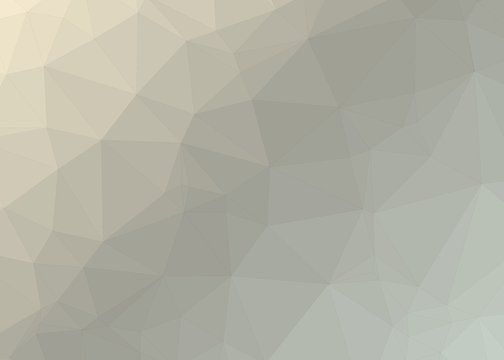 gray Color Abstract trianglify Generative Art background illustration