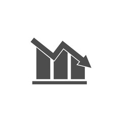 diagram and graphics icon vector design symbol