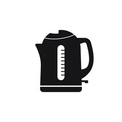 Electric kettle icon. Simple illustration of electric kettle vector icon