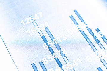 Detail graphics stock exchange