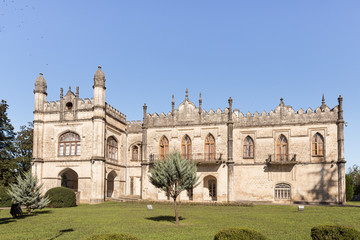The Dadiani Palace - the residence of an ancient family of Megrelian princes in Zugdidi city in Georgia