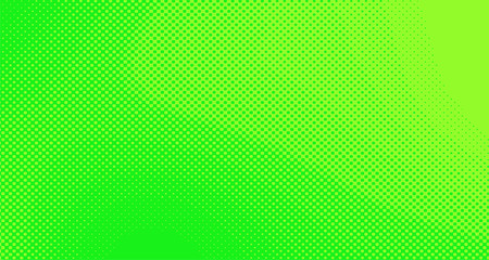 Bright green and yellow pop art retro background with halftone in comic style for sale, vector illustration eps10