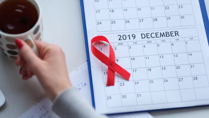 World AIDS Day 1st december 2019.