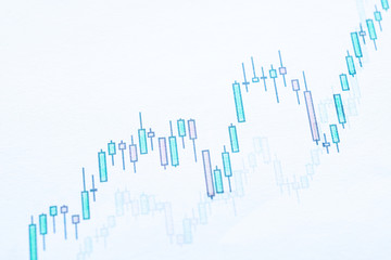 Detail graphics stock exchange