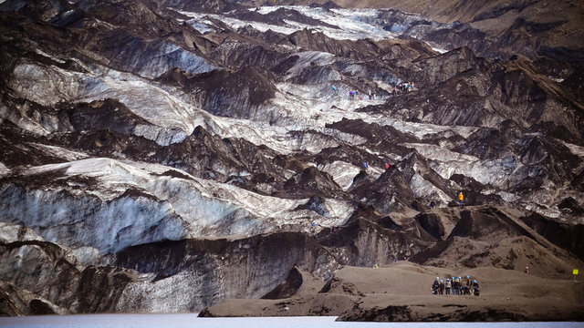 glaciar apto para ser escalado