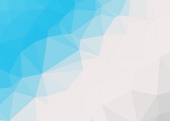 Sky Color Abstract trianglify Generative Art background illustration