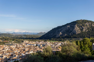 Fototapeta na wymiar Mountains of northern Mallorca