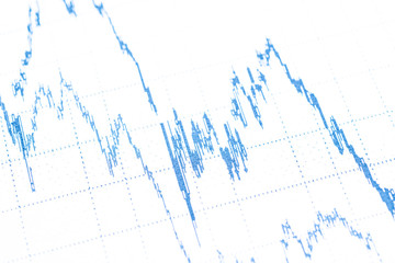 Detail graphics stock exchange