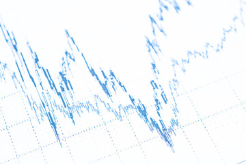 Detail graphics stock exchange