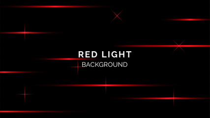 Abstract minimal background, with red light effect and horizontal shape composition.