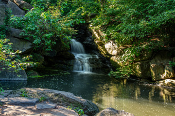 Waterfall at Glen Span Arch Central Park