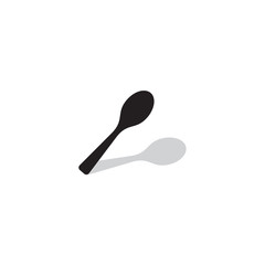 Food logo design incorporated with spoon and fork icon template