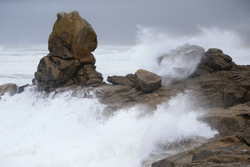 Tempête en Bretagne