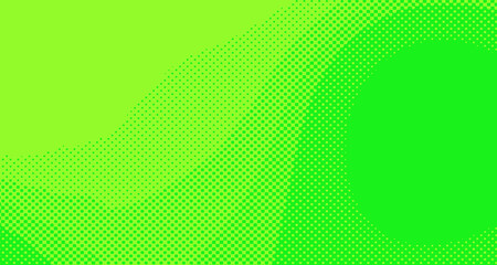 Bright green and yellow pop art retro background with halftone in comic style for sale, vector illustration eps10