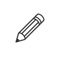 Pencil Icon Vector Illustration