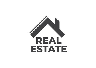 Real estate house linear logos, emblems set. Real Estate, Building and Construction Logo Vector Design