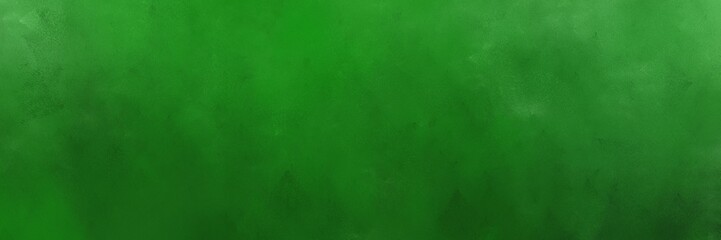 Fototapeta na wymiar forest green, sea green and very dark green colored vintage abstract painted background with space for text or image. can be used as header or banner