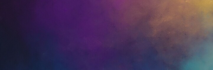 vintage abstract painted background with very dark violet, pastel brown and slate gray colors and space for text or image. can be used as header or banner