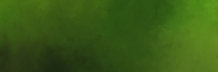 dark olive green, dark green and very dark green color background with space for text or image. vintage texture, distressed old textured painted design. can be used as header or banner