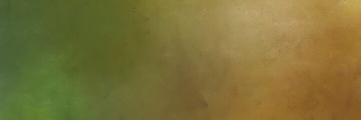 vintage abstract painted background with pastel brown, dark olive green and dark khaki colors and space for text or image. can be used as header or banner