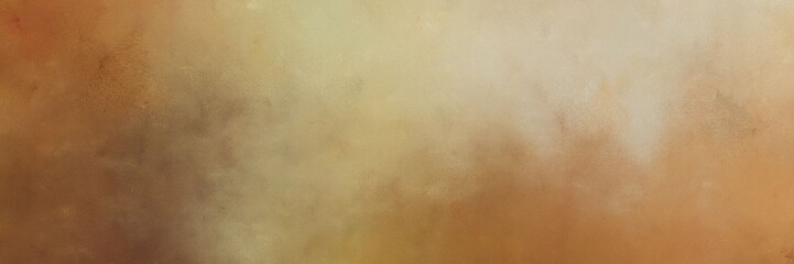 vintage abstract painted background with peru, tan and brown colors and space for text or image. can be used as header or banner