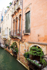 Obraz na płótnie Canvas Venice is a popular tourist destination of Europe