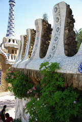 バルセロナ　グエル公園