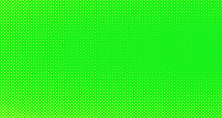 Bright green and yellow pop art retro background with halftone in comic style for sale, vector illustration eps10