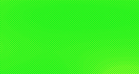 Bright green and yellow pop art retro background with halftone in comic style for sale, vector illustration eps10