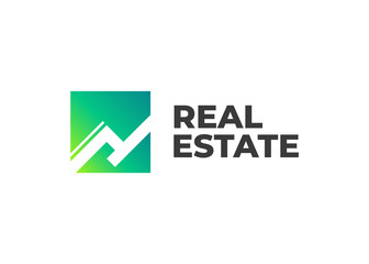 Real Estate, Building and Construction Logo Vector Design. Logo real estate set