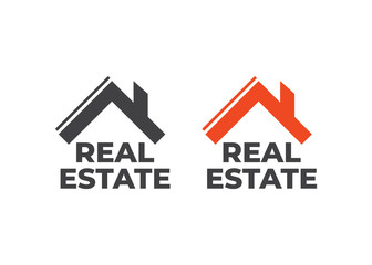 Logo of group homes or real estate. Real Estate, Building and Construction Logo Vector Design