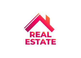 Logo of group homes or real estate. Real Estate, Building and Construction Logo Vector Design