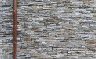 Muro in pietra - moderno