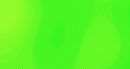 Bright green and yellow pop art retro background with halftone in comic style for sale, vector illustration eps10
