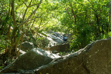 cascada de la media luna